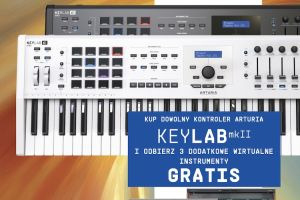 Kup Arturia KeyLab mkII i uzyskaj dostęp do darmowych wtyczek!