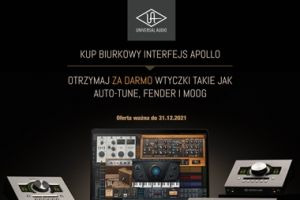 Kup interfejsy Apollo od Universal Audio i uzyskaj darmowe wtyczki!