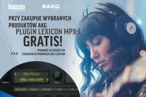 Kup jeden z wybranych produktów AKG - Plugin Lexicon MPX-L gratis!