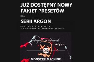 Biblioteka Monster Machine do Argon8 już dostępna!