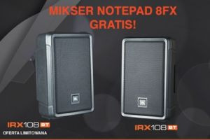 Kup kolumny JBL z serii IRX i odbierz mikser Soundcraft Notepad!