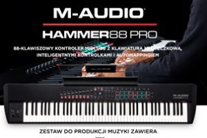 Hammer 88 Pro - M-Audio wprowadza na rynek nową klawiaturę sterującą!