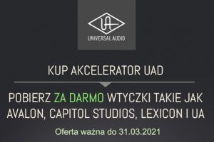 Kup akcelerator UAD-2 i pobierz darmowe wtyczki!