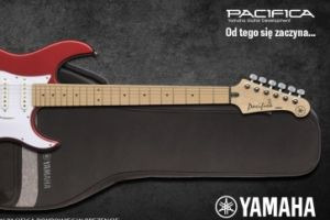 Yamaha Pacifica + pokrowiec