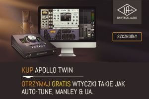 Kup Apollo Twin, otrzymaj za darmo wtyczki!