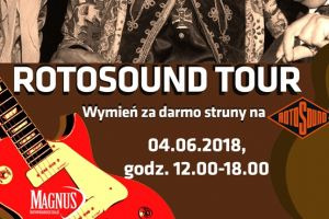 Wymień bezpłatnie struny na Rotosound!