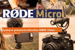 Kupuj u nas i odbierz Rode VideoMicro za darmo!