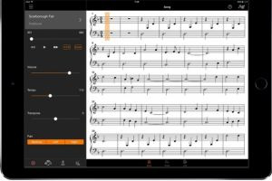 Smart Pianist- lista instrumetów wspópracujących z aplikacją