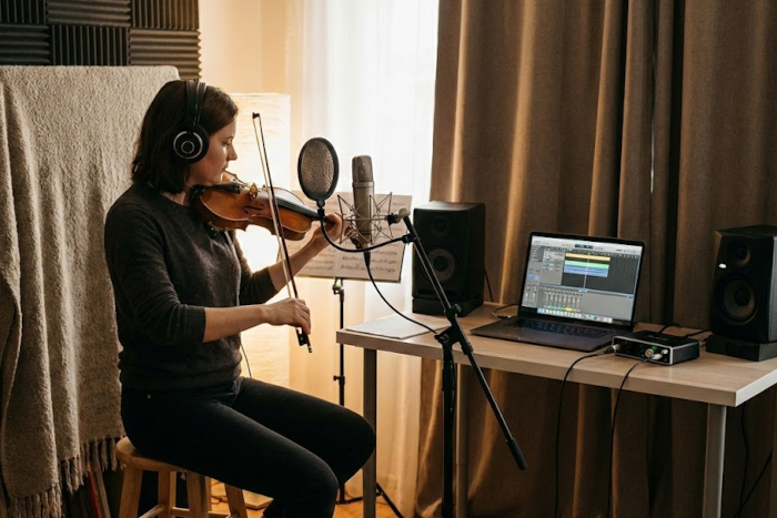Jak nagrywać instrumenty smyczkowe w domowym studio?