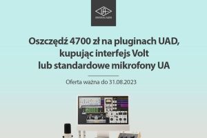 Universal  Audio - Interfejsy Volt i mikrofony UA z darmowymi wtyczkami
