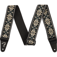 Fender Pasadena Woven Yellow Snowflake pasek