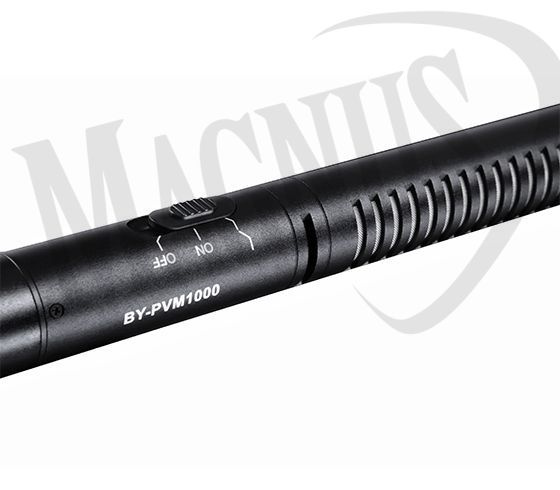 BOYA BY-PVM1000 profesjonalny mikrofon kierunkowy typu Shotgun