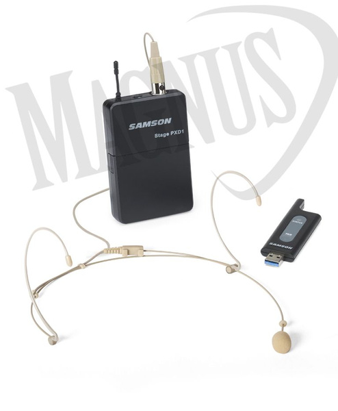 Samson XP106wDE zestaw nagłośnieniowy z Bluetooth i mic nagłownym i akumulatorem