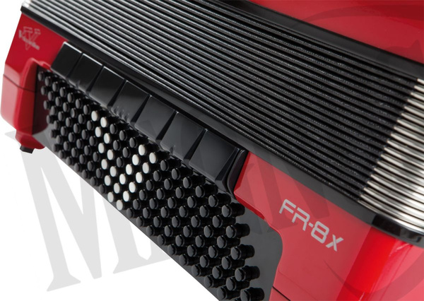 Roland FR 8X RD - cyfrowy akordeon klawiszowy akordeon