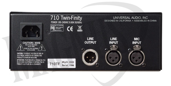 Universal Audio 710 Twin-Finity  - 3 lata gwarancji po rejestracji