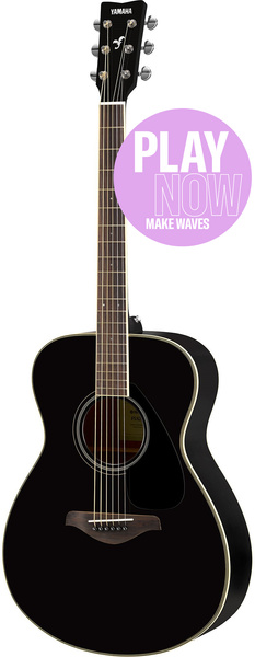 Yamaha FS820 BLII - gitara akustyczna - promocja 200 zł Cashback!