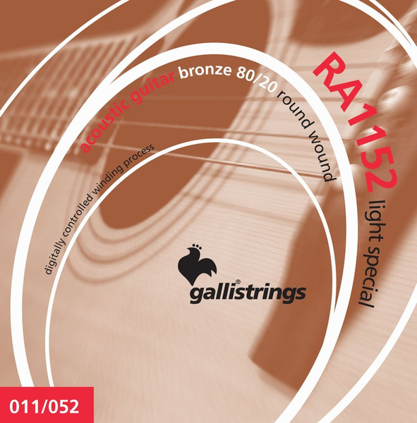 Galli RA1152 Light Special  struny do gitary akustycznej