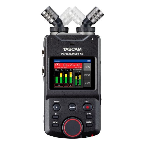 Tascam Portacapture X6 Przenośny, wielościeżkowy rejestrator o wysokiej rozdzielczości