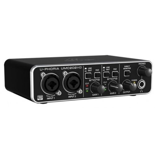 Behringer UMC202HD interfejs audio USB - tylko otwarty
