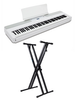 Kawai ES-520 W pianino cyfrowe - zestaw ze statywem