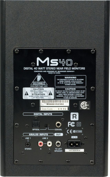 Behringer MS40 [para] aktywny monitor studyjny