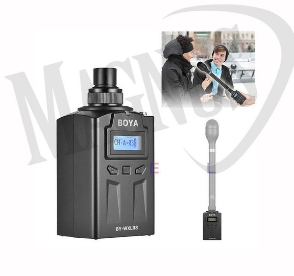 BOYA BY-WXLR8 PRO bezprzewodowy nadajnik (transmiter) UHF ze złączem XLR