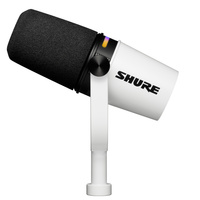 Shure MV7+ W biały mikrofon do podcastów