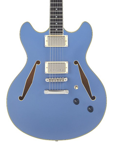 D'Angelico Excel DC Tour Solid Slate Blue gitara elektryczna