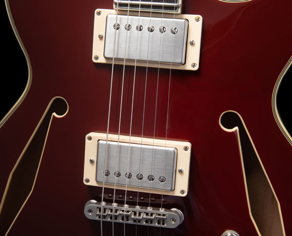 D'Angelico Excel SS Tour Solid Wine gitara elektryczna