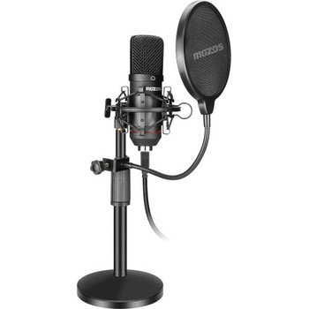 MOZOS MKIT-900PRO GAMER - mikrofon gamingowy, podcast w zestawie z akcesoriami