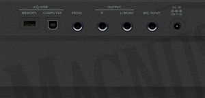 Roland E-X50 keyboard