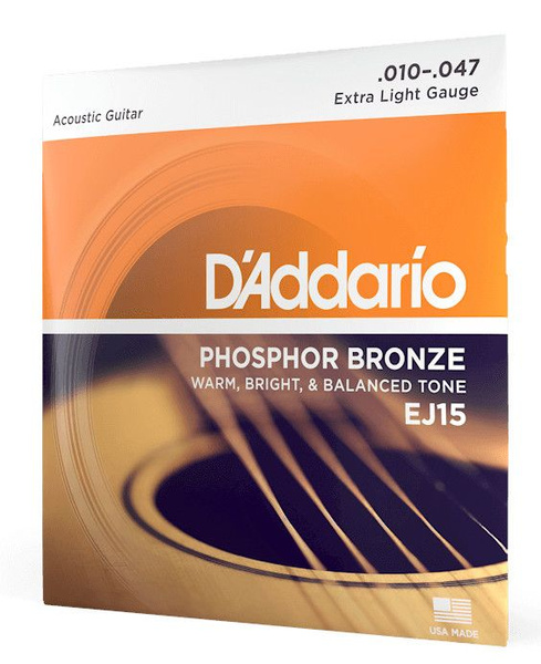 D'Addario EJ15  10-47 Phosphor Bronze