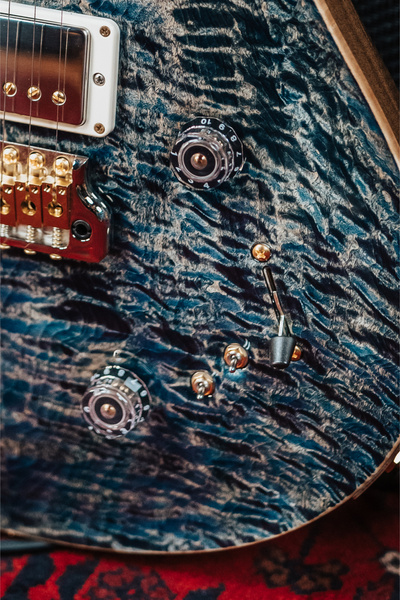 PRS 40th Anniversary Special Semi-Hollow Faded Whale Blue - gitara elektryczna USA