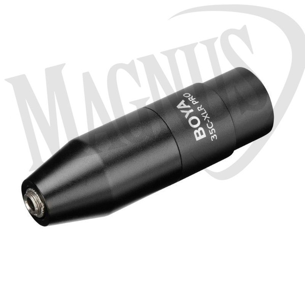 BOYA 35C-XLR Pro adapter 3,5 mm Mini Jack na XLR dla mikrofonów o zasilaniu Phantom