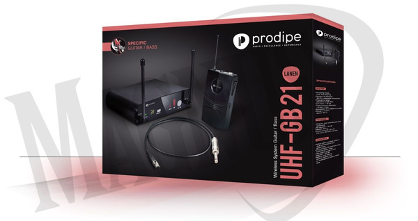 Prodipe UHF LANEN GB21 mikrofon bezprzewodowy