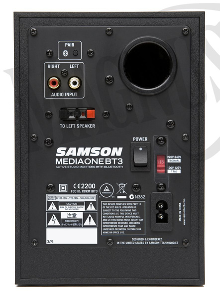 Samson MEDIA ONE BT3 para monitorów na Bluetootth