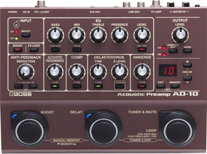 Boss AD-10 preamp do gitar akustycznych