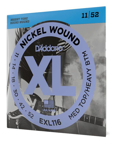 D'Addario EXL 116 struny do gitary elektrycznej