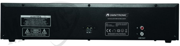 Omnitronic XMP 1400 odtwarzacz CD