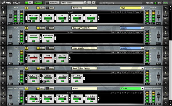 Waves Multirack oprogramowanie studyjne