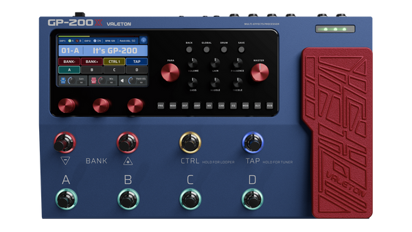 Valeton GP-200X - multiefekt gitarowy
