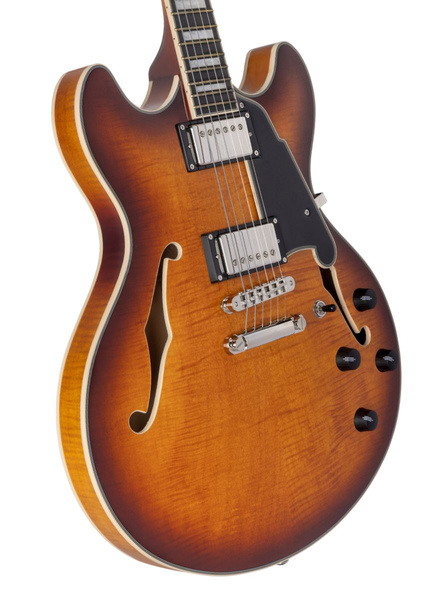 D'Angelico Premier DC Dark Iced Tea Burst gitara elektryczna