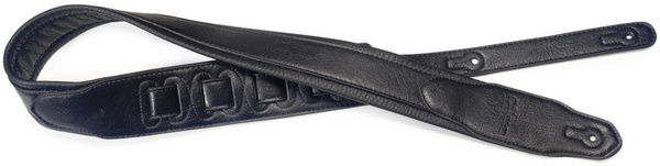 Stagg SPFL 40 BLK  - pasek do gitary, skórzany