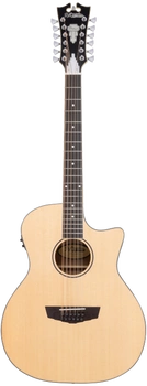 D'angelico Premier Fulton 12 LS Natural - gitara elektryczna