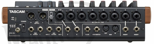 Tascam Model 12 mikser analogowy