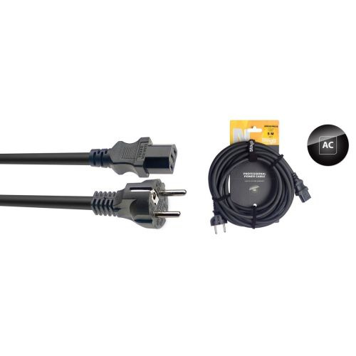 Stagg SNPW5IECFPEU10 - kabel zasilający przewód audio