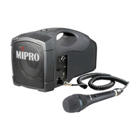 MIPRO MA 101 C - przenośny system nagłośnieniowy z mikrofonem przewodowym
