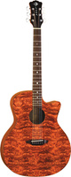 Luna Gypsy Exotic Bubinga gitara akustyczna
