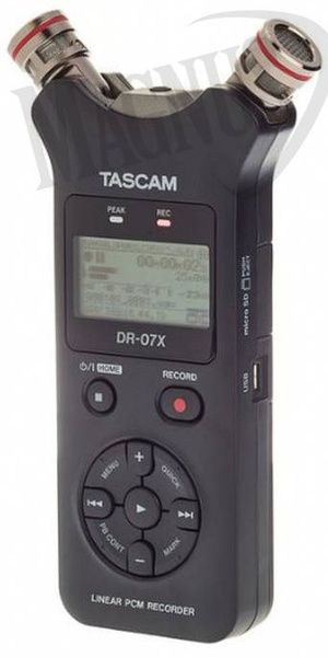 Tascam DR-07X rejestrator cyfrowy WAV/MP3