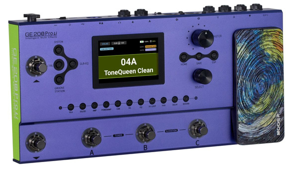 Mooer GE-200 PRO Li multiefekt gitartowy - multiefekt gitarowy